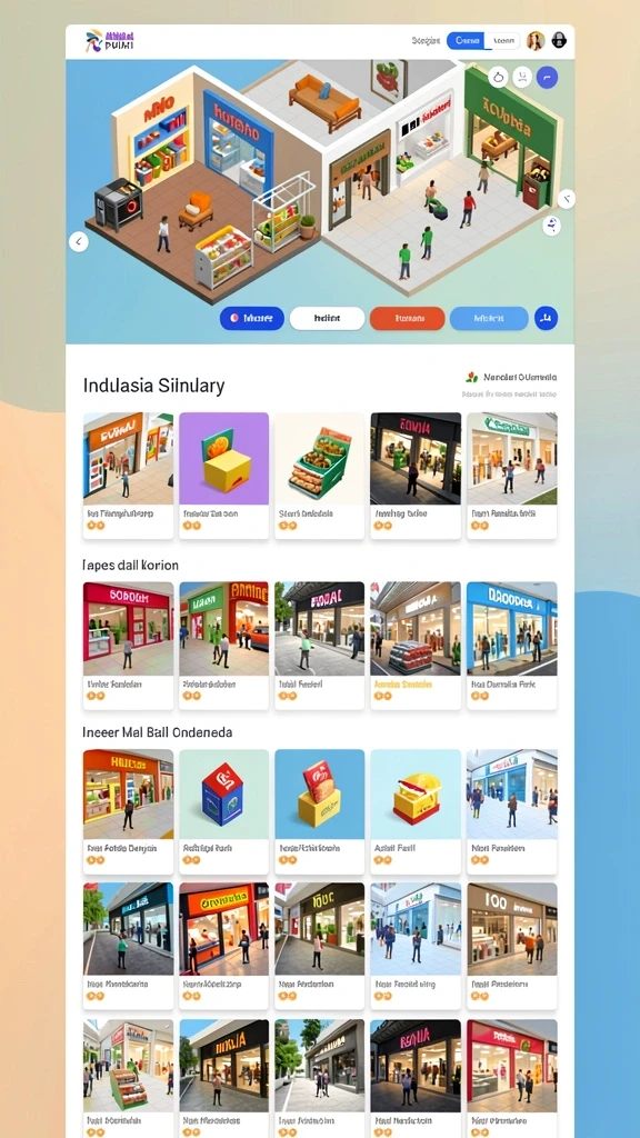 Tampilan antarmuka yang user-friendly.