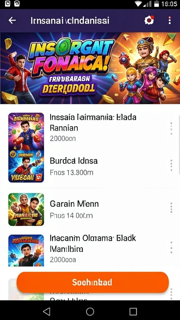 Fitur mode permainan yang bervariasi dan seru.