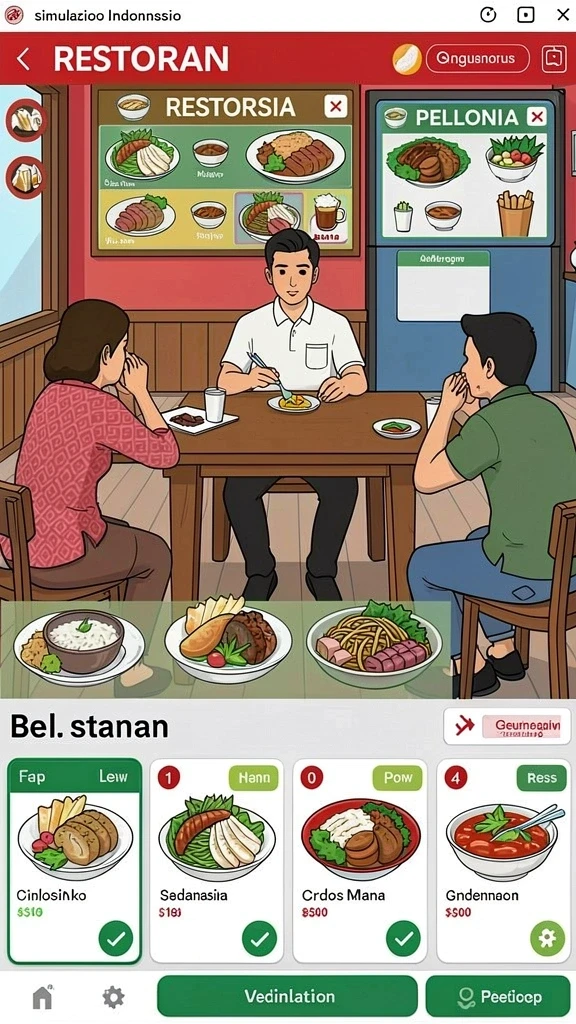Beragam permainan yang siap untuk diakses dengan mudah.