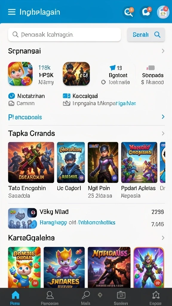 Tampilan antarmuka pengguna yang menarik dan mudah dinavigasi.