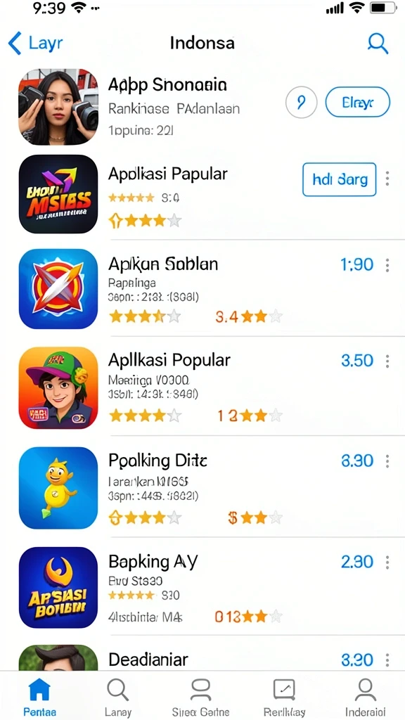 Tampilan antarmuka yang menarik dan mudah digunakan.