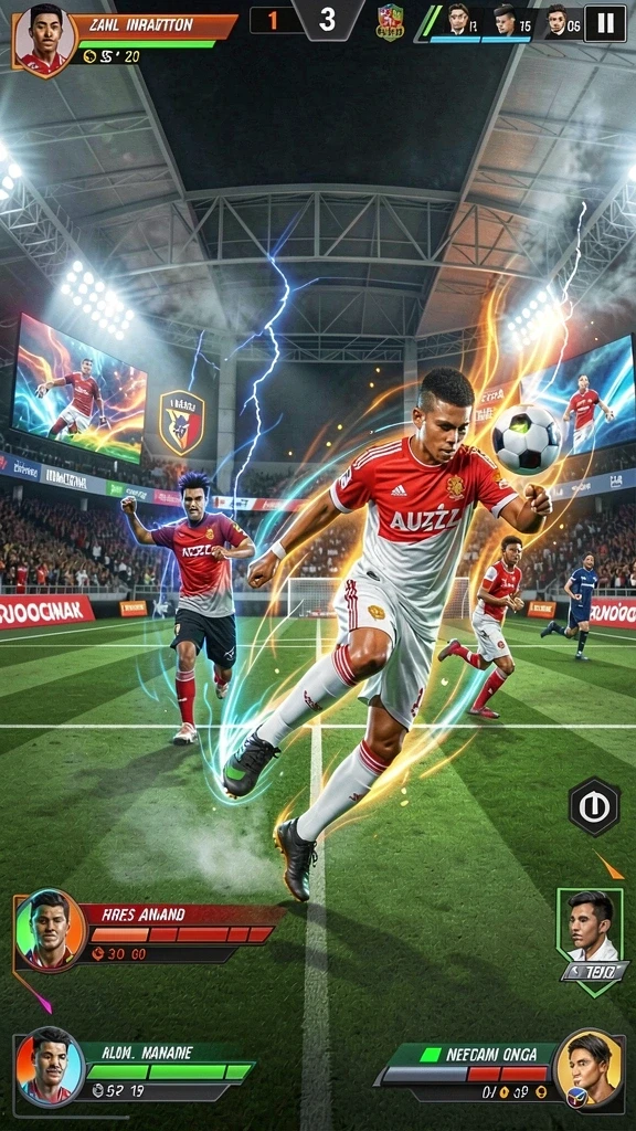 Tampilan antarmuka utama ALEXIS500 yang menarik.
