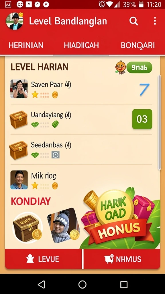 Level baru yang penuh tantangan dan inovatif.