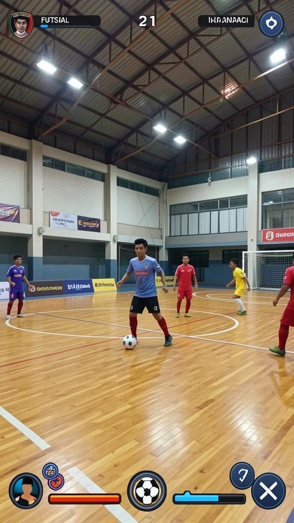 Karakter unik dengan kemampuan berbeda-beda.