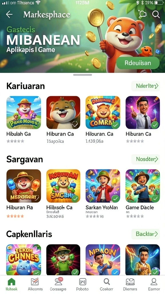 Fitur promosi dan bonus yang menarik setiap bulan.