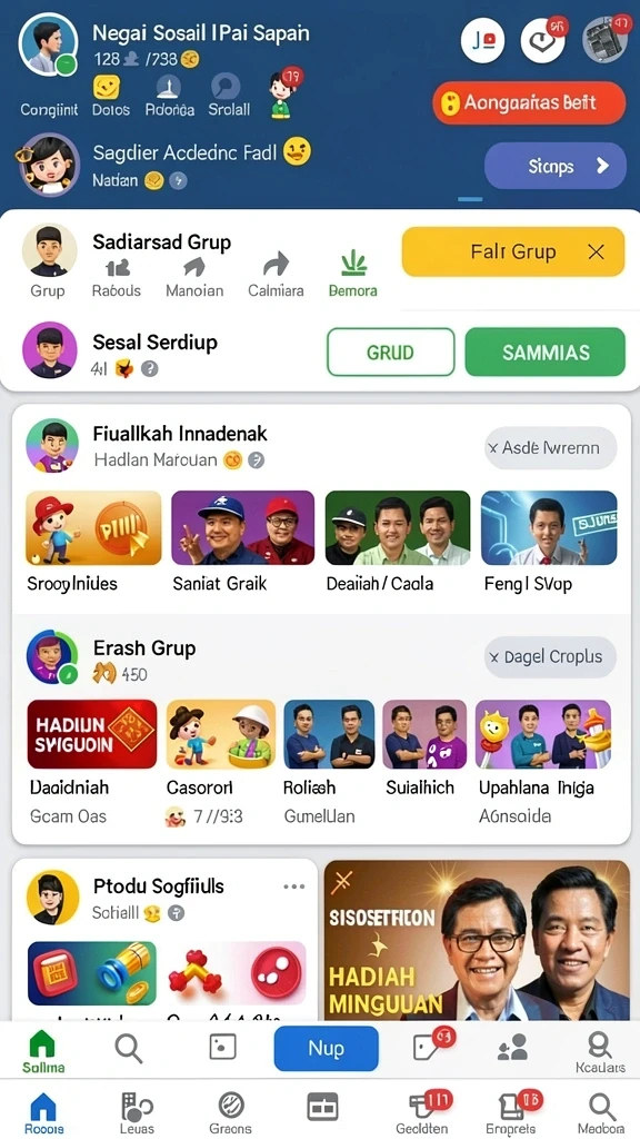 Karakter yang beragam dan menarik untuk dijelajahi.