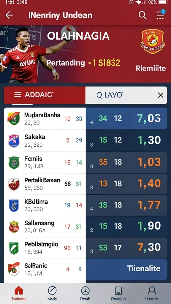 Tampilan antarmuka yang menarik dan mudah dinavigasi.