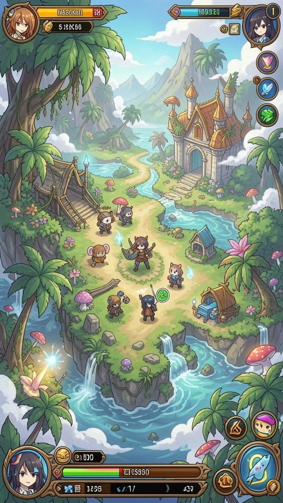 Gameplay yang seru dan penuh tantangan di setiap level.