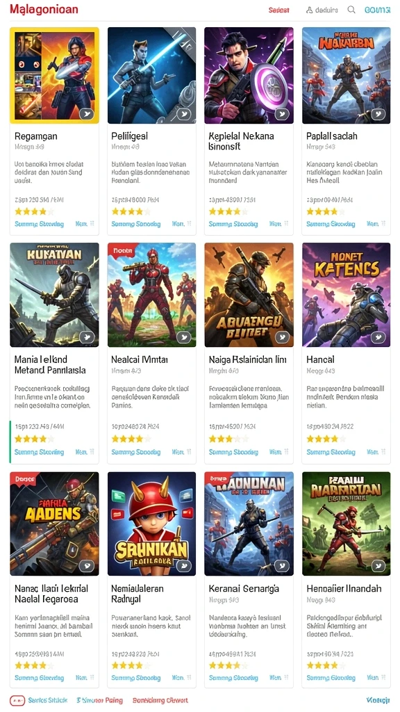 Screenshot menampilkan karakter utama dalam misi petualangan.