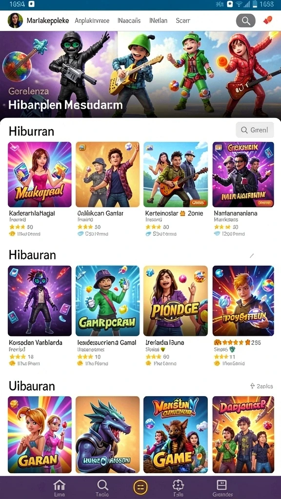 Tampilan antarmuka yang mudah digunakan.