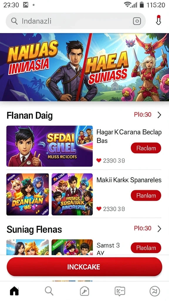 Tampilan antarmuka yang mudah dinavigasi.