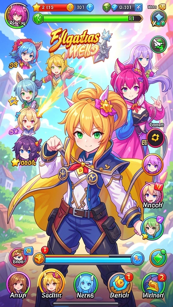 Sistem battle yang dinamis dan seru untuk dimainkan.