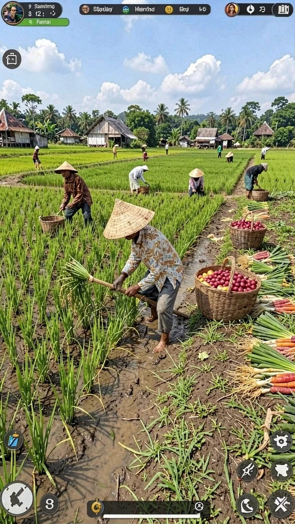 Misi harian yang menantang dan mengasyikkan.