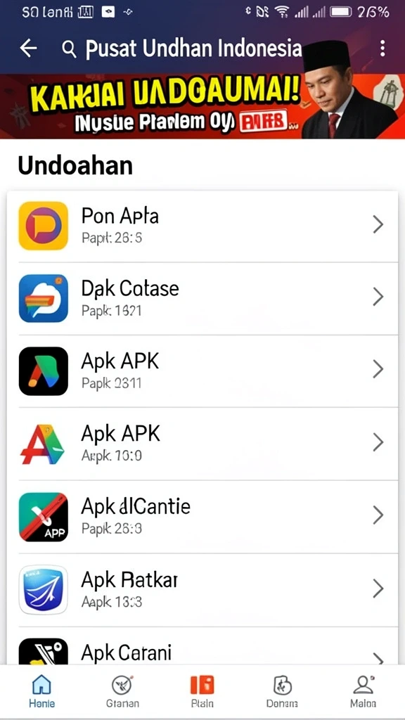 Screenshot dari level menantang yang baru.