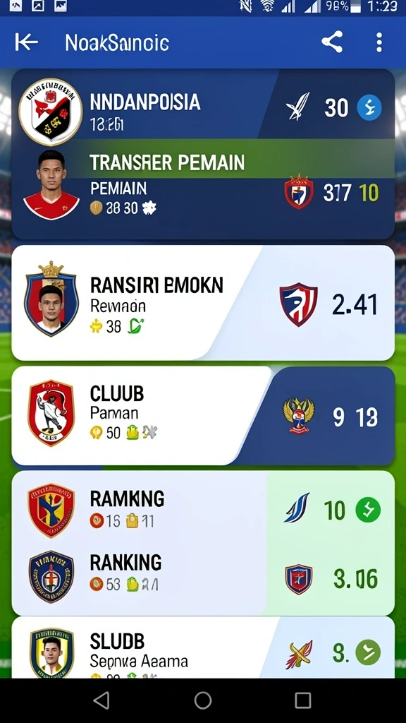 Tampilan antarmuka yang intuitif dan menarik.