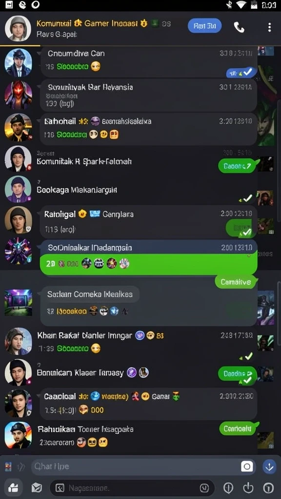 Ragam karakter yang bisa dipilih dan diupgrade.