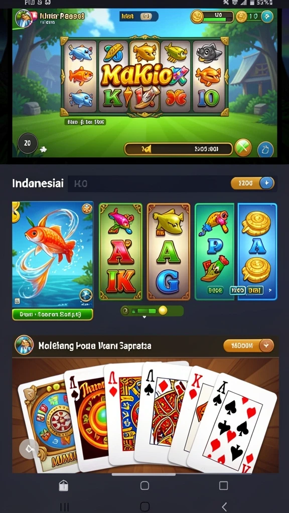 Tampilan antarmuka yang menarik dan modern.