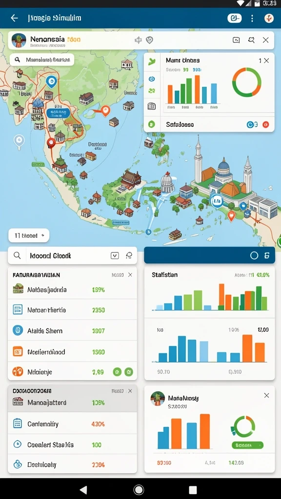 Tampilan antarmuka yang bersih dan menarik.