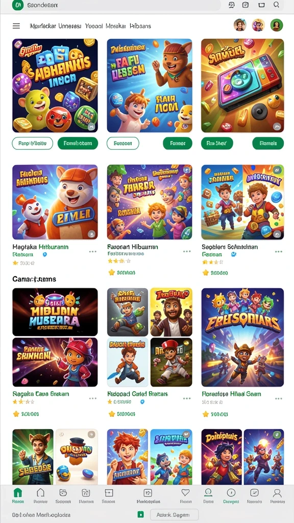 Mode permainan yang bervariasi dan menantang.