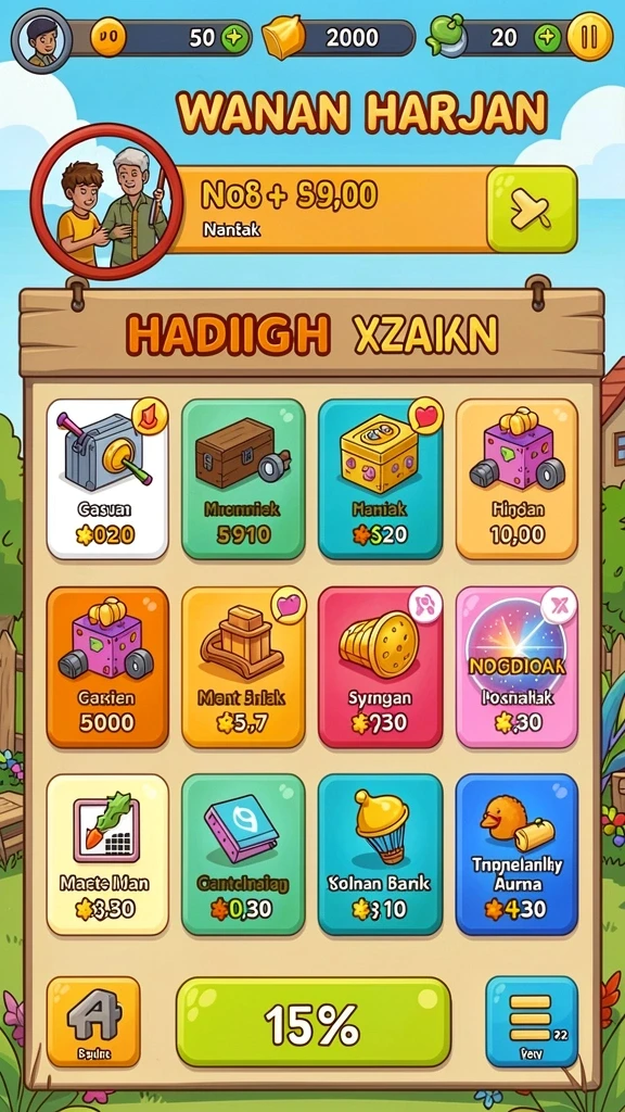 Screenshot dari event turnamen yang sedang berlangsung.