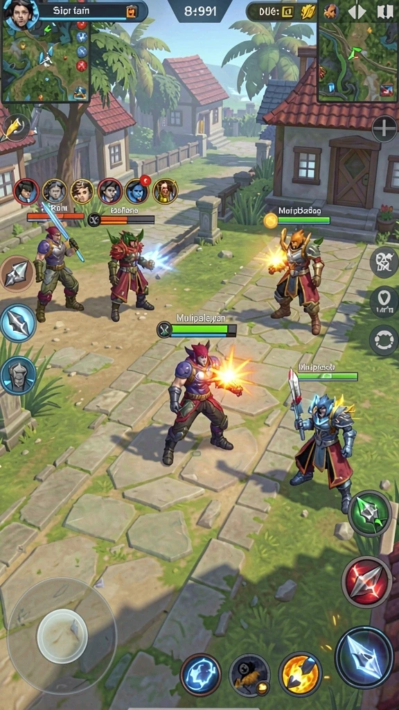 Mode multiplayer yang penuh tantangan.