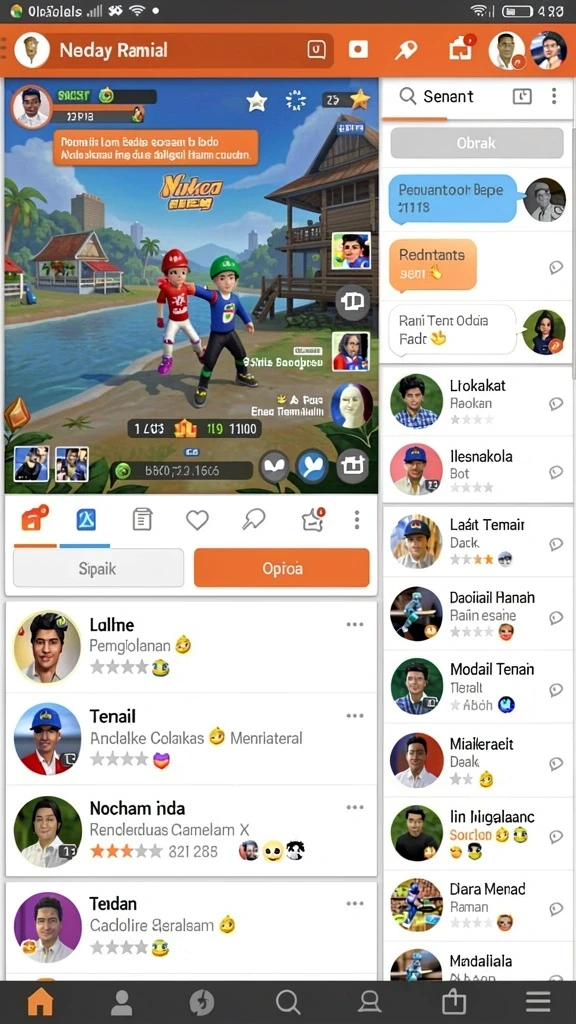 Pembaruan konten yang selalu menarik.