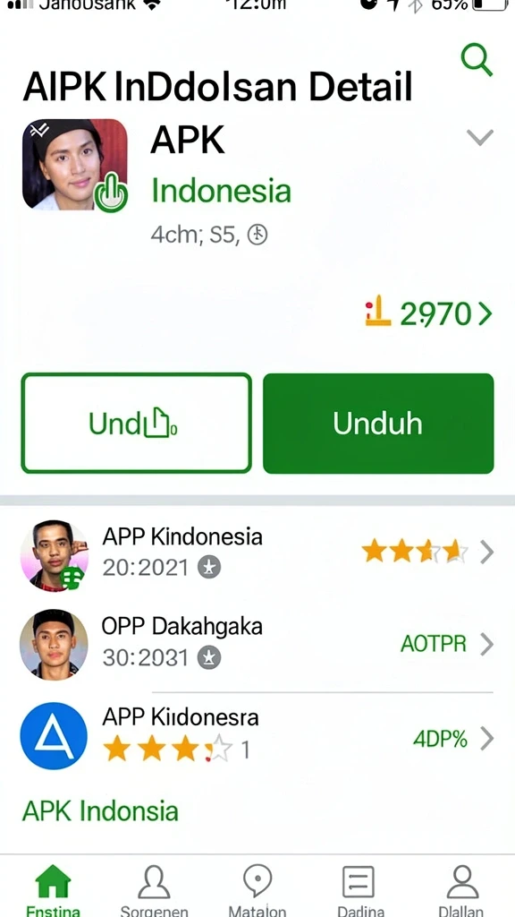 Tampilan antarmuka yang ramah pengguna.