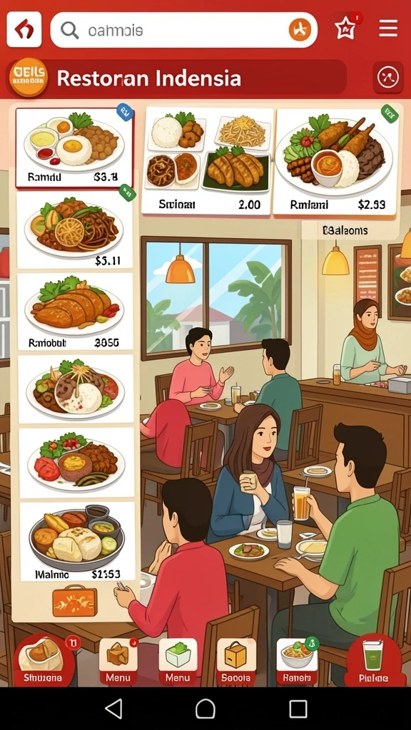 Fitur interaksi sosial dalam game yang memudahkan komunikasi.
