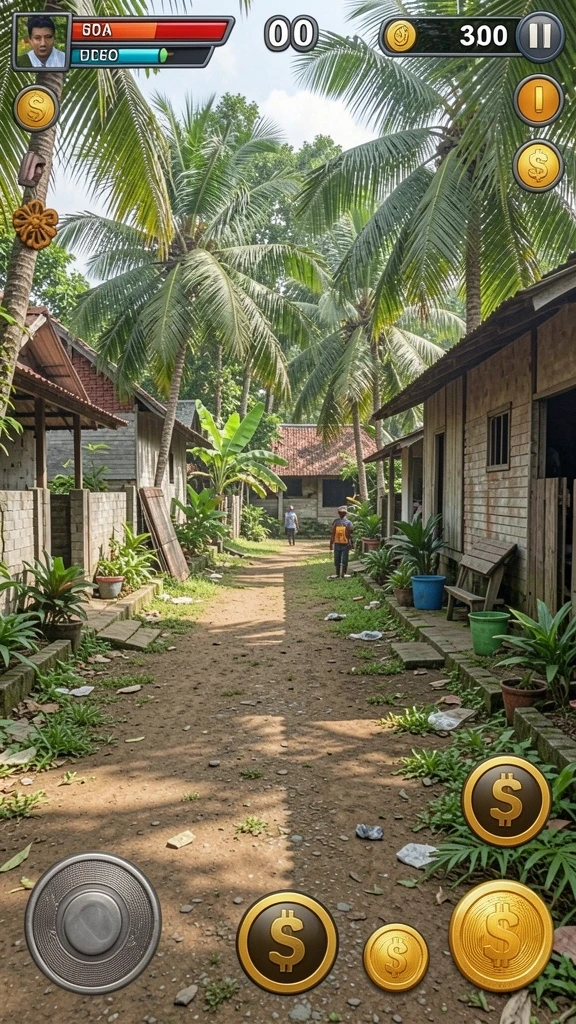 Tampilan menu utama yang menarik dan mudah dinavigasi.