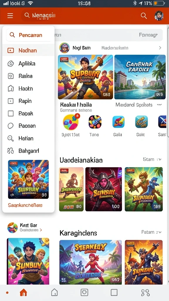 Mode permainan yang beragam dan seru untuk dicoba.