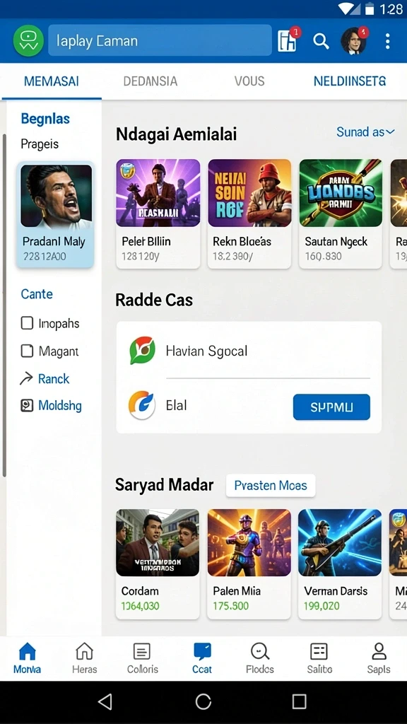 Setiap level memiliki desain yang unik dan menawan.