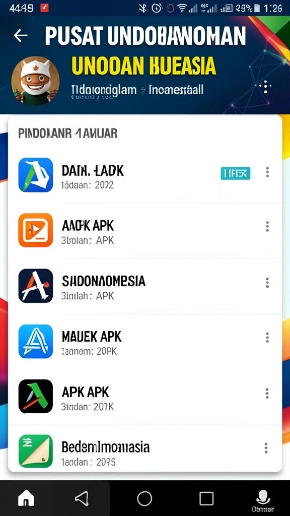 Tampilan antarmuka yang intuitif dan mudah digunakan.