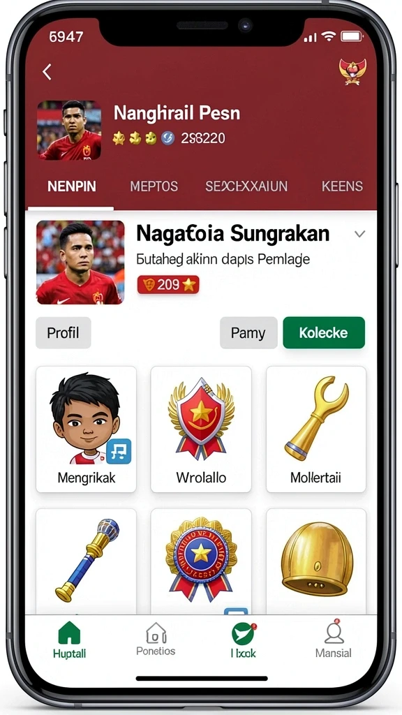 Tampilan awal yang menarik dengan navigasi yang mudah.