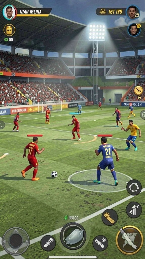 Mode multiplayer yang seru dan interaktif.