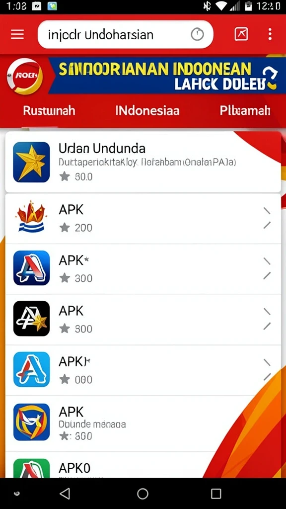 Menampilkan suasana permainan yang penuh tantangan.