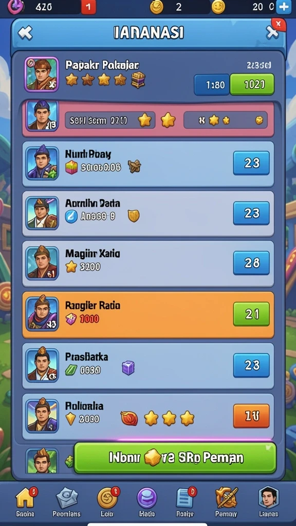 Sistem reward yang memotivasi pengguna.