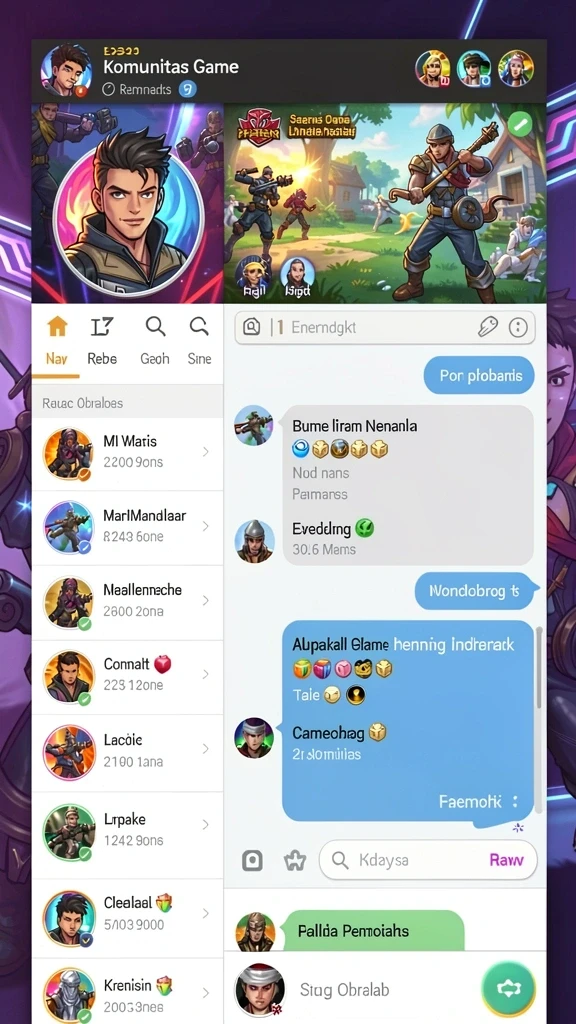 Screenshot menampilkan karakter utama dalam aksi.