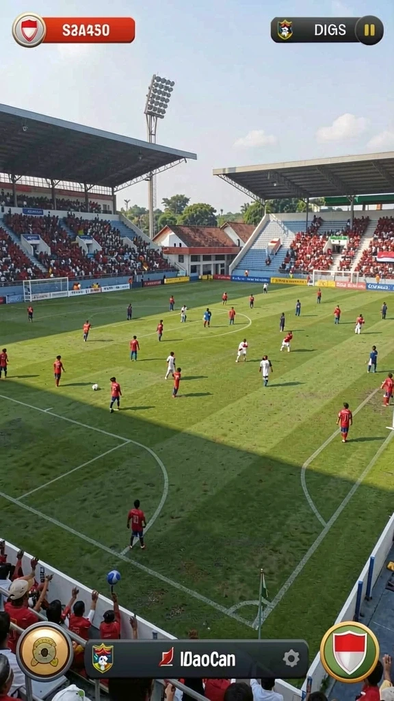 Grafik indah saat menjelajahi dunia game.