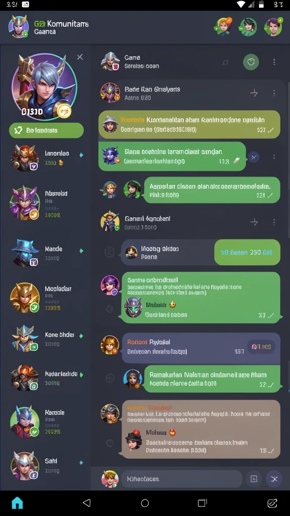 Tampilan antarmuka SLOT8808 yang menarik dan mudah digunakan.