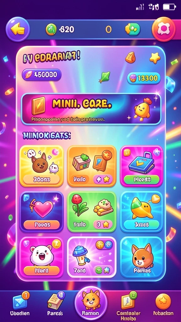 Keberagaman level yang menantang dan penuh warna.