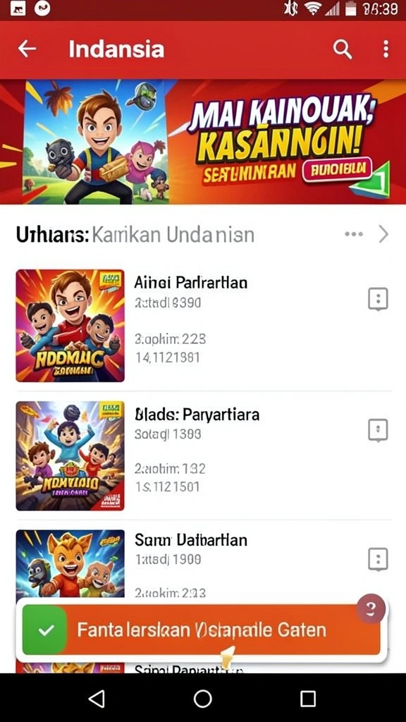 Level baru yang menantang dan memacu adrenalin.