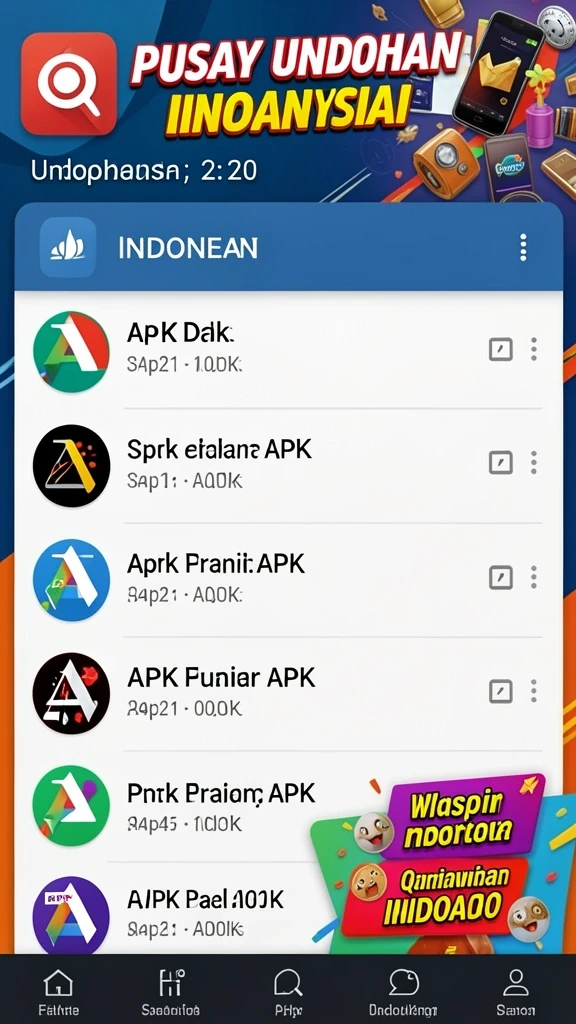 Tampilan antarmuka yang sederhana dan menarik.