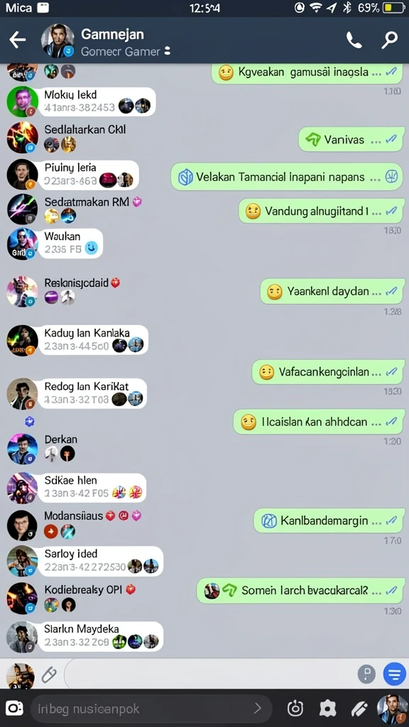 Screenshot memperlihatkan grafik dunia yang indah dan detail.