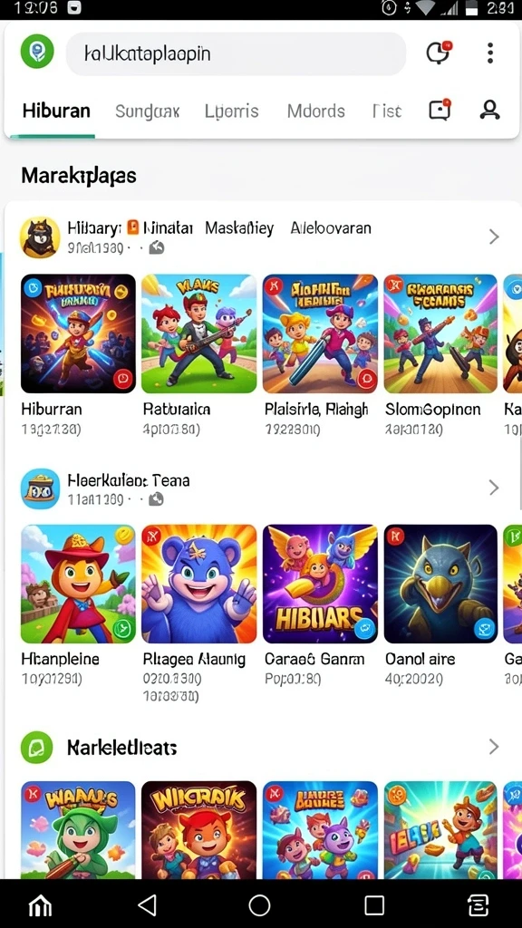 Tampilan antarmuka yang user-friendly dan menarik.